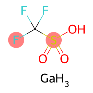 Trifluoromethanesulfonic acid gallium salt