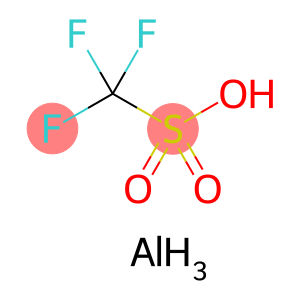 Trifluoromethanesulphonic acid aluminium salt