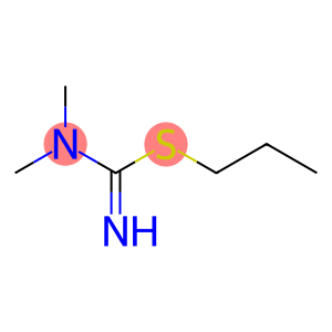 Carbamimidothioic acid, N,N-dimethyl-, propyl ester (9CI)