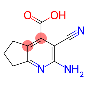 5H-Cyclopenta[b]pyridine-4-carboxylicacid,2-amino-3-cyano-6,7-dihydro-(9CI)