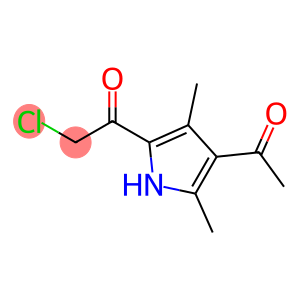 Ethanone, 1-(4-acetyl-3,5-dimethyl-1H-pyrrol-2-yl)-2-chloro- (9CI)
