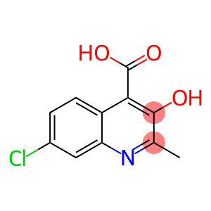 Cinchoninic acid, 7-chloro-3-hydroxy-2-methyl- (5CI)