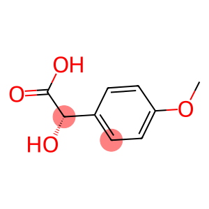Benzeneacetic acid, α-hydroxy-4-methoxy-, (αS)-