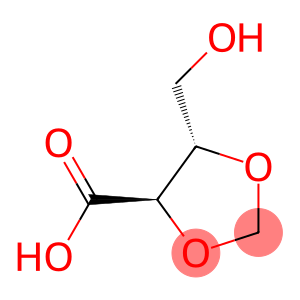 1,3-Dioxolane-4-carboxylicacid,5-(hydroxymethyl)-,(4R-trans)-(9CI)