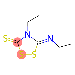 1,2,4-Dithiazolidine-3-thione,4-ethyl-5-(ethylimino)-,(5Z)-(9CI)