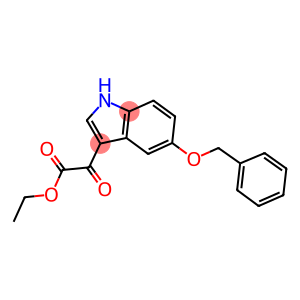 α-Oxo-5-(phenylmethoxy)-1H-indole-3-acetic Acid Ethyl Ester