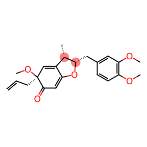(2S)-2β-[(3,4-Dimethoxyphenyl)methyl]-3,5-dihydro-5α-methoxy-3β-methyl-5-(2-propenyl)-6(2H)-benzofuranone