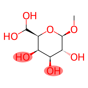 ba-D-galacto-Hexodialdo-1,5-pyranoside, methyl, 6-hydrate (9CI)