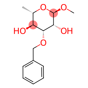 α-L-Mannopyranoside, methyl 6-deoxy-3-O-(phenylmethyl)-