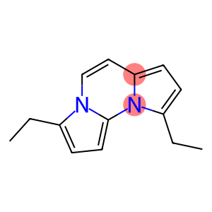 Dipyrrolo[1,2-a:1,2-c]pyrimidine, 3,9-diethyl- (9CI)