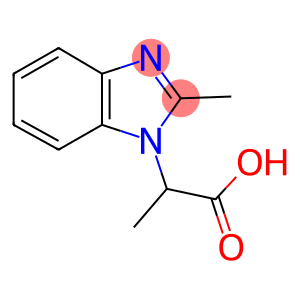 2-(2-Methyl-benzoimidazol-1-yl)-propionic acid