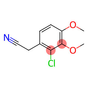 (2-chloro-3,4-dimethoxyphenyl)acetonitrile