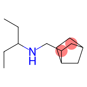 Bicyclo[2.2.1]heptane-2-methanamine, N-(1-ethylpropyl)-, exo- (9CI)