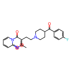 3-(2-(4-(p-Fluorobenzoyl)piperidino)ethyl)-2-methyl-4H-pyrido(1,2-a)pyrimidin-4-one