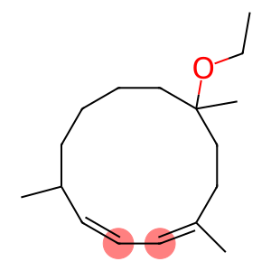 10-ethoxy-1,5,10-trimethylcyclododecadiene