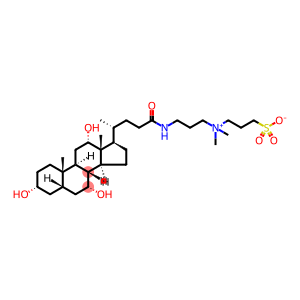 3-[(3-CHOLAMIDOPROPYL)DIMETHYLAMMONIO]-1-PROPANESULFONATE 3-[3-(胆酰胺丙基)二甲氨基]-1-丙磺酸内盐