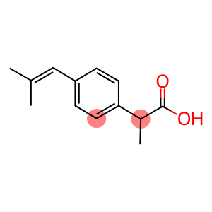 Ibuprofen Related Compound 1 (2-(4-(2-Methylpropenyl)phenyl)propionic Acid)