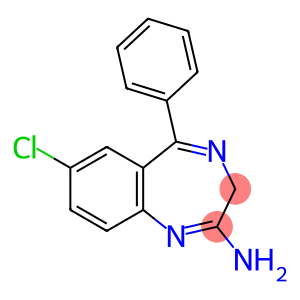 N-desmethyl-N(4)-desoxychlordiazepoxide