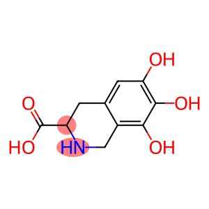 3-Isoquinolinecarboxylic acid, 1,2,3,4-tetrahydro-6,7,8-trihydroxy- (9CI)