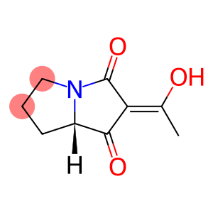 1H-Pyrrolizine-1,3(2H)-dione,tetrahydro-2-(1-hydroxyethylidene)-,[S-(Z)]-(9CI)