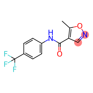 5-methylisoxazole-4-carboxylic acid (4-trifluoromethyl)anilide