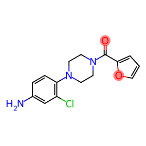 3-CHLORO-4-[4-(2-FUROYL)PIPERAZIN-1-YL]ANILINE