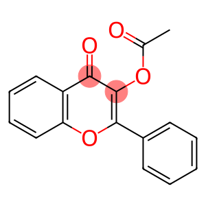 3-(acetyloxy)-2-phenyl-4H-1-Benzopyran-4-one