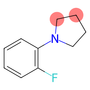 Pyrrolidine, 1-(2-fluorophenyl)- (9CI)