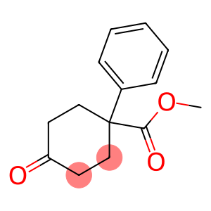 Cyclohexanecarboxylic acid, 4-oxo-1-phenyl-, methyl ester