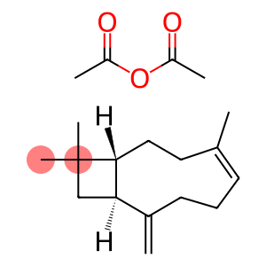 Acetic acid, anhydride, reaction products with [1R-(1R,4E,9S)]-4,11,11-trimethyl-8-methylenebicyclo[7.2.0]undec-4-ene