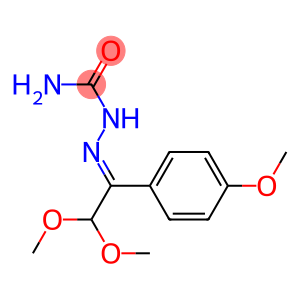 [[2,2-dimethoxy-1-(4-methoxyphenyl)ethylidene]amino]urea