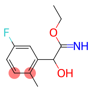 Benzeneethanimidic  acid,  5-fluoro--alpha--hydroxy-2-methyl-,  ethyl  ester  (9CI)