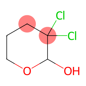 3,3-DICHLORO-2-HYDROXYTETRAHYDROPYRAN, 99+%