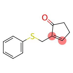 2-[(苯基硫醇)甲基]-2-环戊烯-1-酮