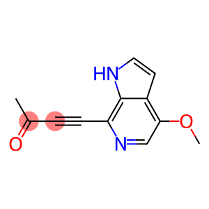3-Butyn-2-one, 4-(4-Methoxy-1H-pyrrolo[2,3-c]pyridin-7-yl)-