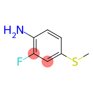 4-Amino-3-fluorothioanisole, 2-Fluoro-4-(methylsulphanyl)aniline, 2-Fluoro-4-(methylmercapto)aniline