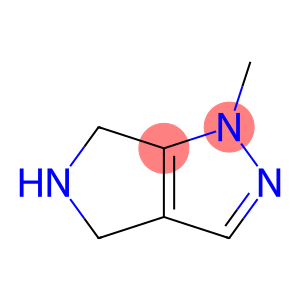Pyrrolo[3,4-c]pyrazole, 1,4,5,6-tetrahydro-1-methyl- (9CI)