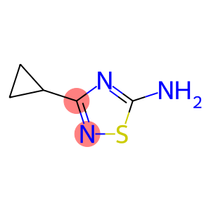 1,2,4-Thiadiazol-5-amine, 3-cyclopropyl-