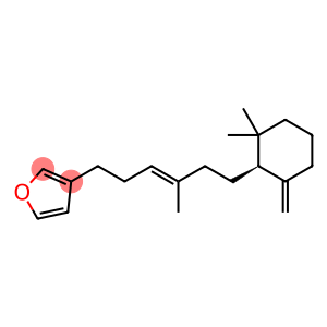 3-[(E)-6-[(S)-2,2-Dimethyl-6-methylenecyclohexyl]-4-methyl-3-hexenyl]furan