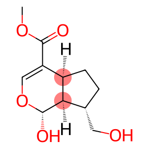 Cyclopenta[c]pyran-4-carboxylic acid, 1,4a,5,6,7,7a-hexahydro-1-hydroxy-7-(hydroxymethyl)-, methyl ester, (1R,4aS,7S,7aS)-