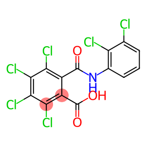 2,3,4,5-tetrachloro-6-[(2,3-dichlorophenyl)carbamoyl]benzoic acid