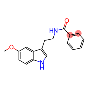 Benzamide, N-[2-(5-methoxy-1H-indol-3-yl)ethyl]-