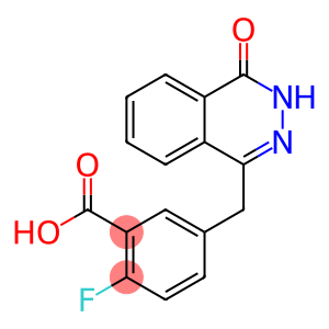 2-氟-5 - ((4-氧代-3,4- 二氢酞嗪-1-基)甲基)苯甲酸