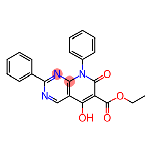 ethyl 5-hydroxy-7-oxo-2,8-diphenyl-7,8-dihydropyrido[2,3-d]pyrimidine-6-carboxylate