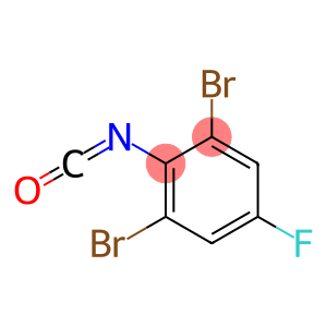 2,6-dibromo-4-(fluorophenyl)isocyanate