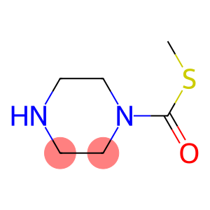 1-Piperazinecarbothioic  acid,  S-methyl  ester