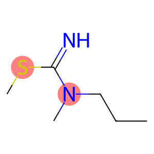 Carbamimidothioic acid, N-methyl-N-propyl-, methyl ester (9CI)