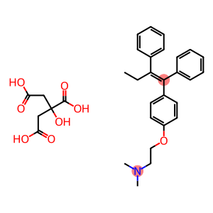 (E)-2-(4-(1,2-diphenylbut-1-en-1-yl)phenoxy)-N,N-dimethylethanamine 2-hydroxypropane-1,2,3-tricarboxylate