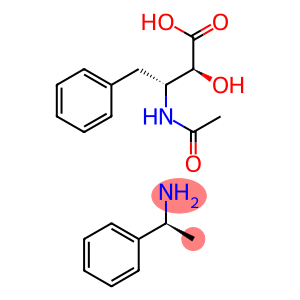 Benzenebutanoic acid, β-(acetylamino)-α-hydroxy-, (αS,βR)-, compd. with (αS)-α-methylbenzenemethanamine (1:1)