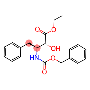 Benzenebutanoic acid, α-hydroxy-β-[[(phenylmethoxy)carbonyl]amino]-, (αR,βS)-rel-